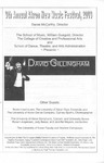 9th Annual Akron New Music Festival 2009. Festival Concert 1: the Music of David Gillingham (Apr 14, 2009) by Robert D. Jorgensen