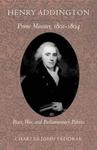 Henry Addington, Prime Minister 1801-1804: Peace, War, and Parliamentary Politics
